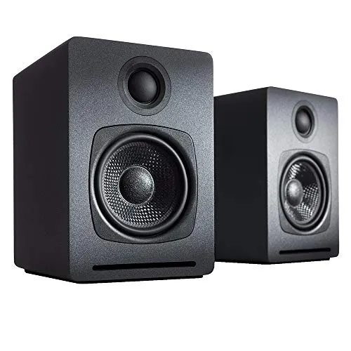 Audioengine A1 diffusori Bluetooth grigio coppia aptX