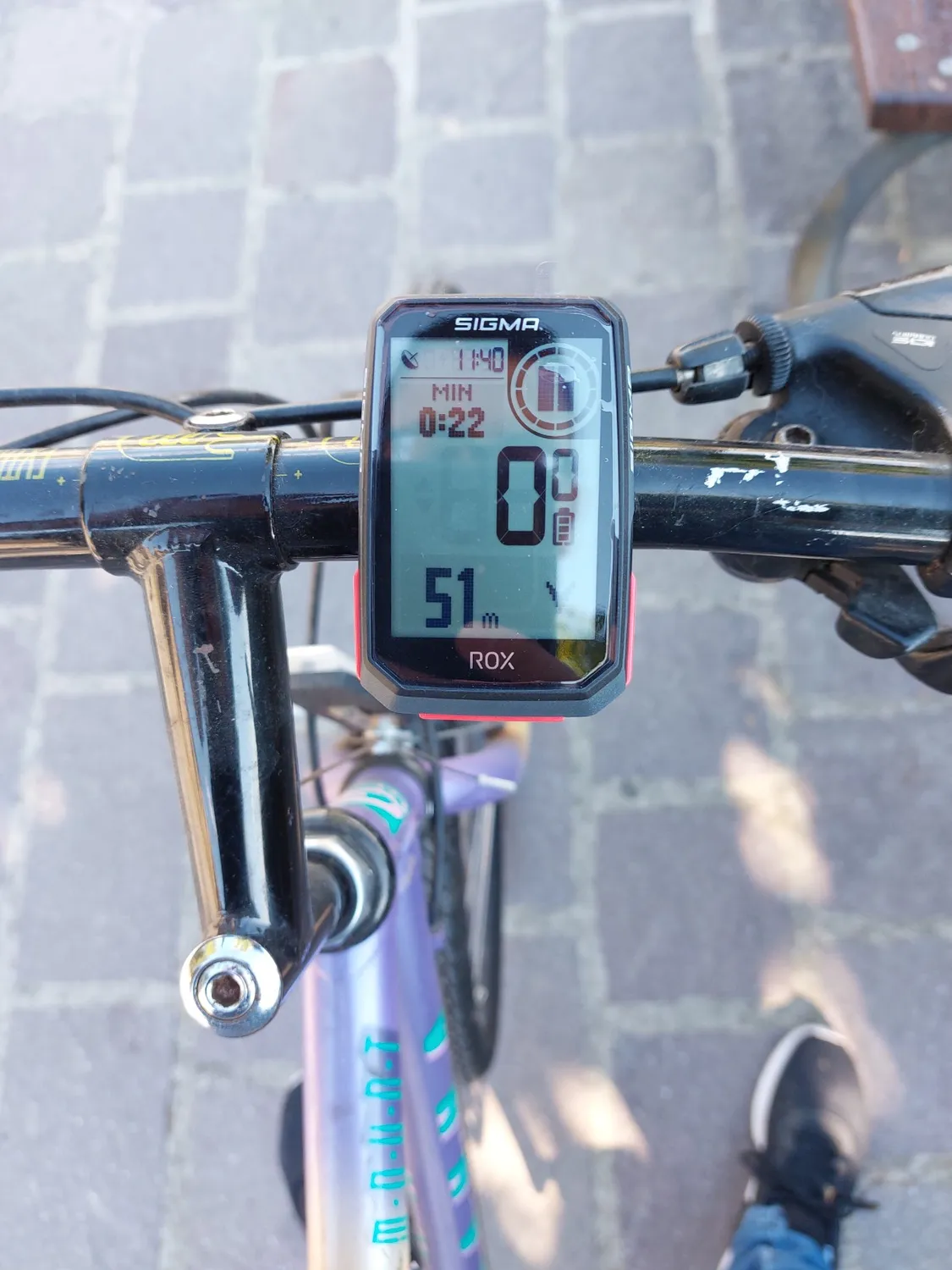 Sigma ROX 4.0 Black ciclocomputer GPS con altimetro