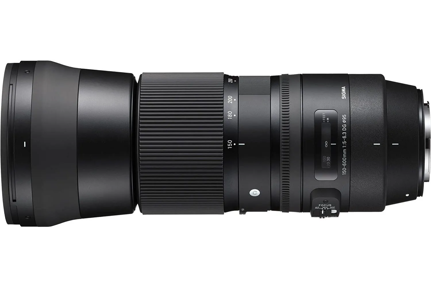 Sigma 150-600mm F5-6.3 DG OS HSM obiettivo attacco Nikon