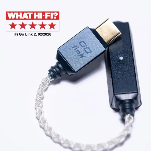 iFi GO Link 2 DAC portatile USB-C PCM 384kHz