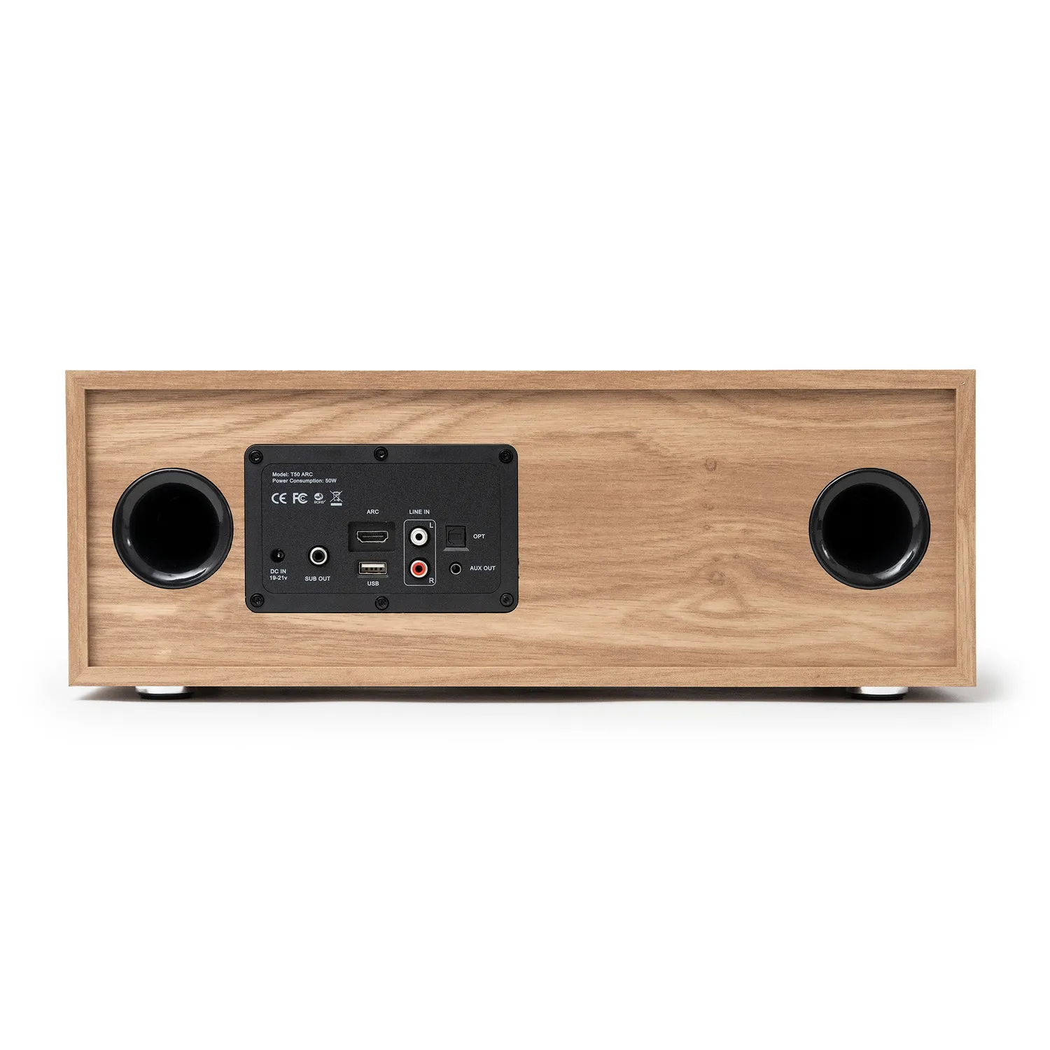 VULKKANO T50 ARC diffusore da tavolo marrone 50W