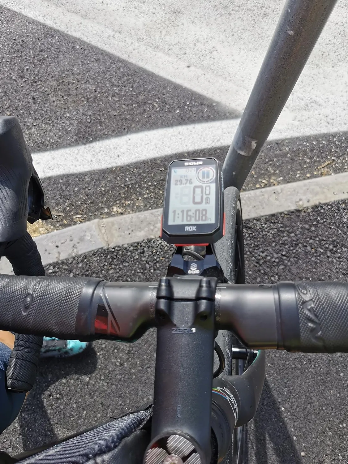 Sigma ROX 4.0 Black ciclocomputer GPS con altimetro