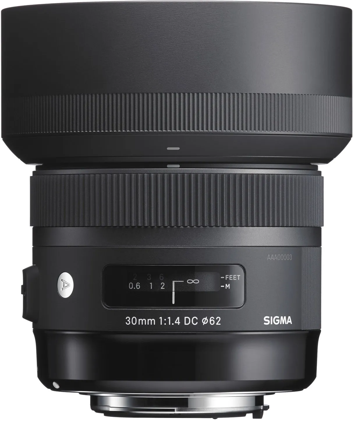 Sigma Art 30mm F1.4 DC HSM obiettivo attacco Canon