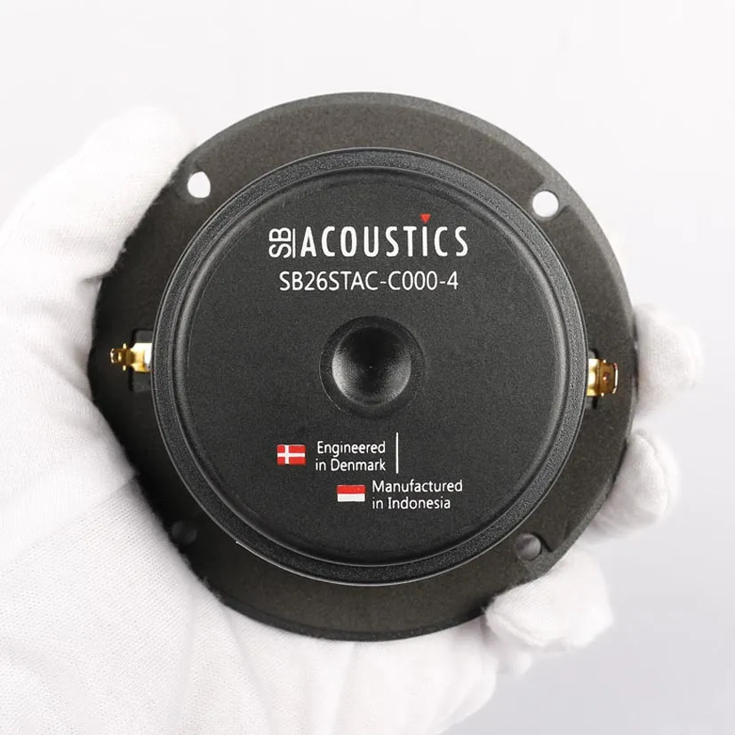 SB Acoustics SB26STAC-C000-4 tweeter a cupola tessuto 4 ohm