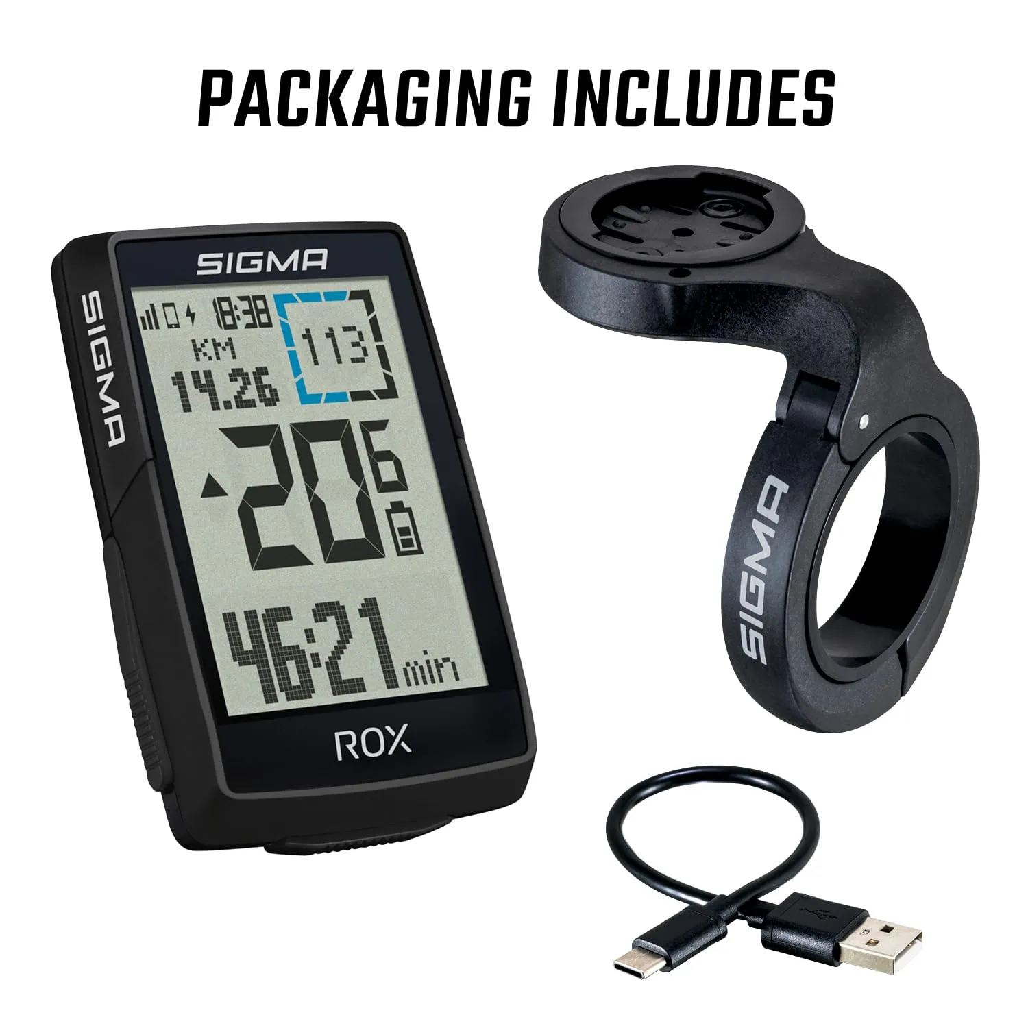 Sigma ROX 4.0 SE ciclocomputer GPS nero 2,4 pollici