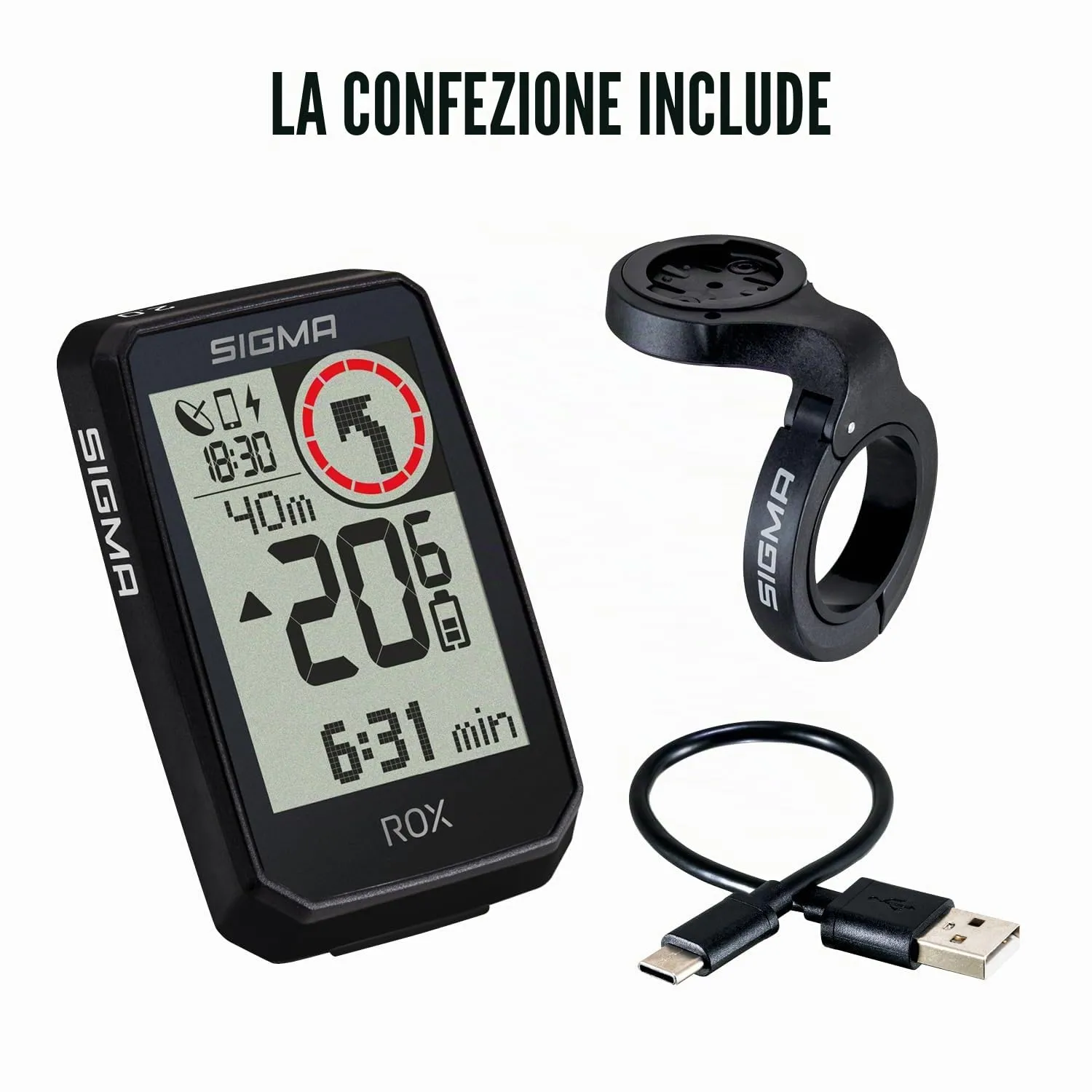 Sigma Rox 2.0 Endurance ciclocomputer GPS nero