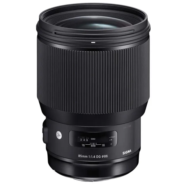 Sigma Art 85mm F1.4 DG HSM obiettivo attacco Sigma luminoso