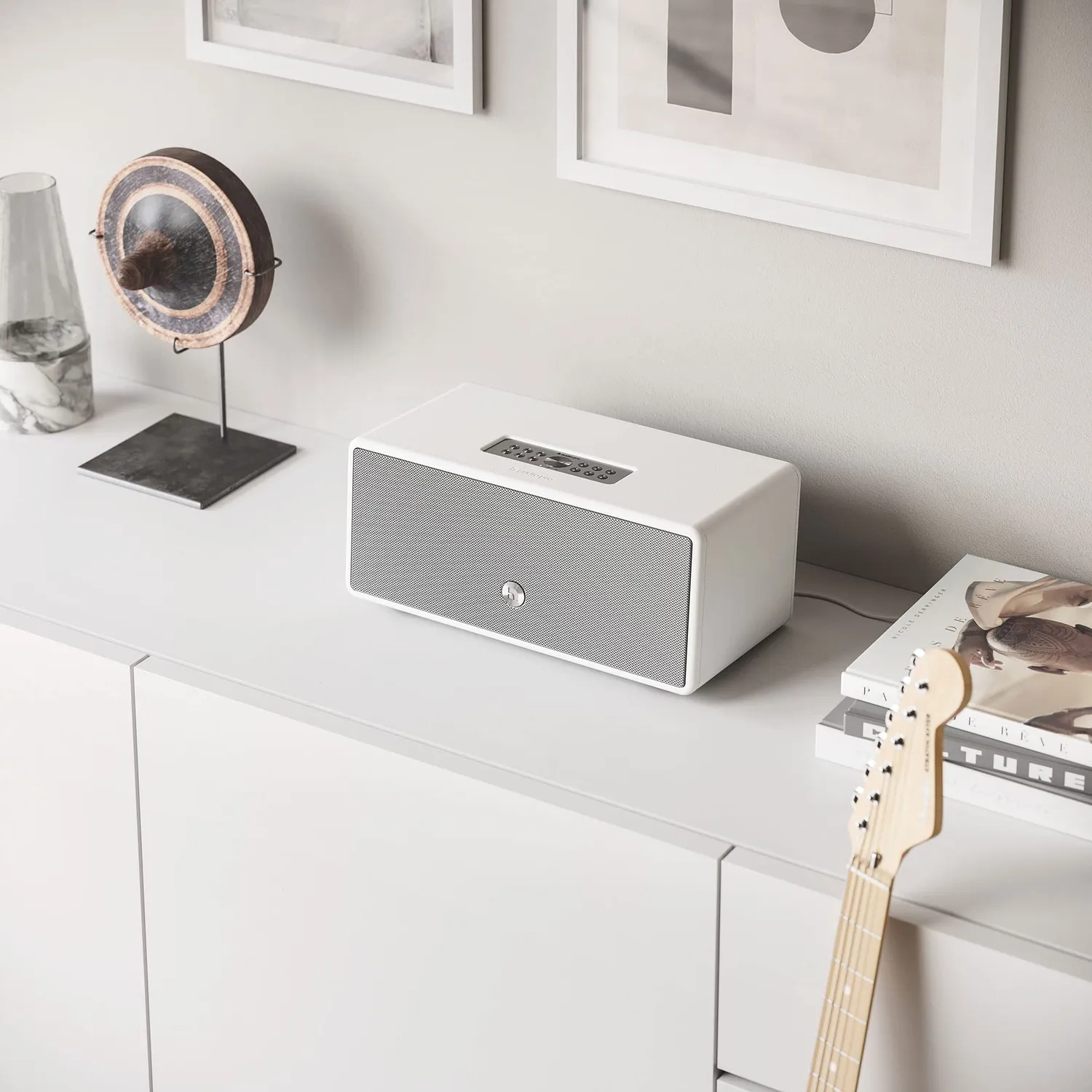 Audio Pro Drumfire D-2 altoparlante WiFi bianco seta multiroom