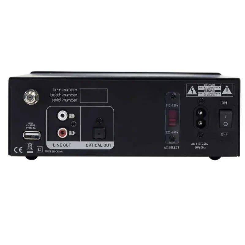 Tangent Ampster CD2 lettore CD compatto nero minimal