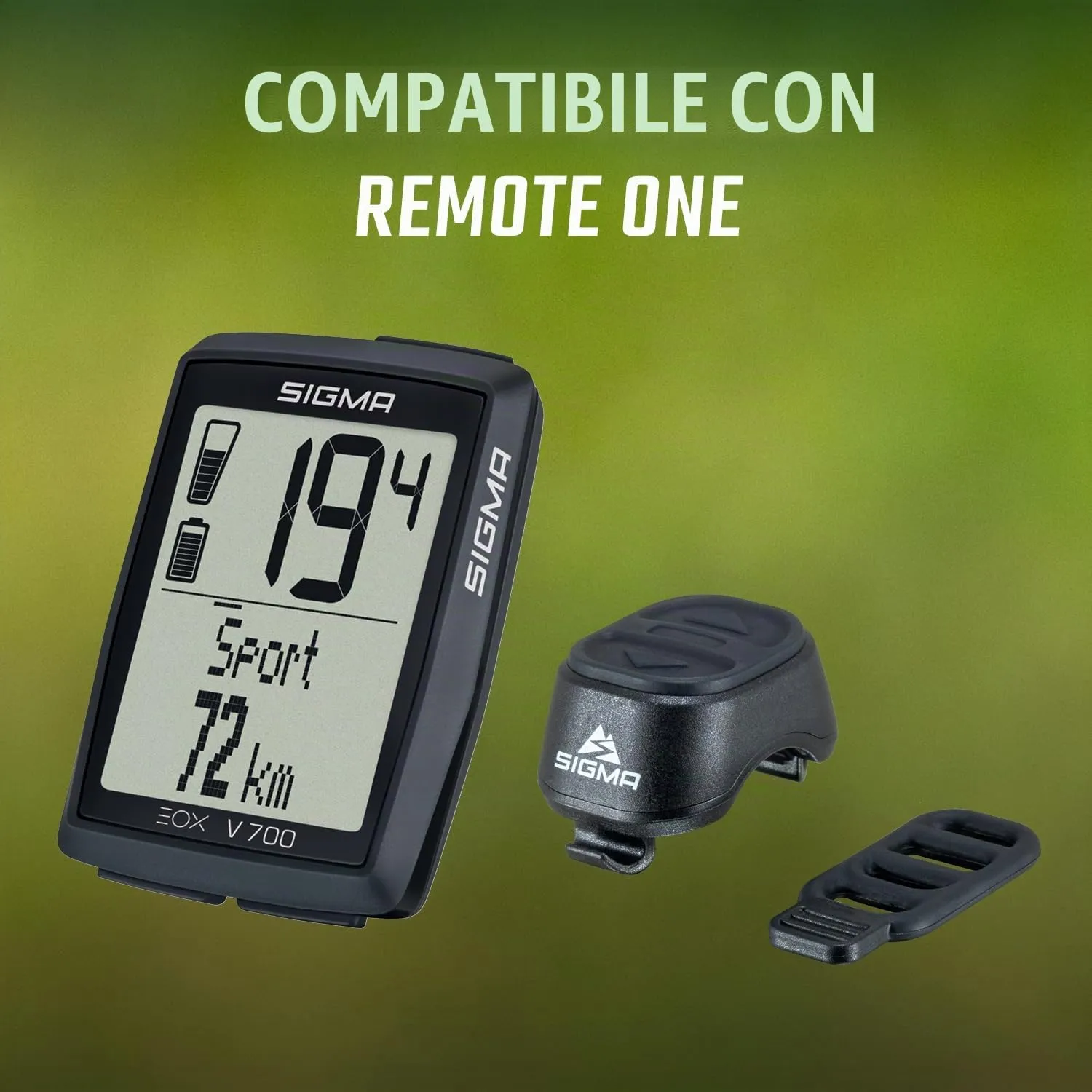 Sigma EOX View 700 display e-bike con Butler