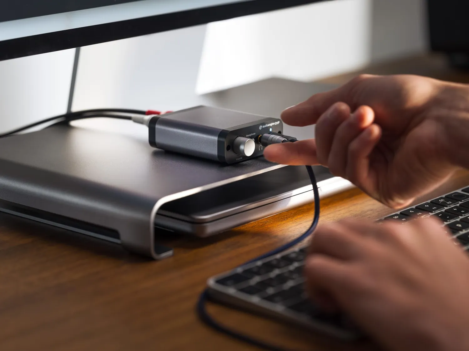 Audioengine D1P DAC amplificatore cuffie portatile 32 bit
