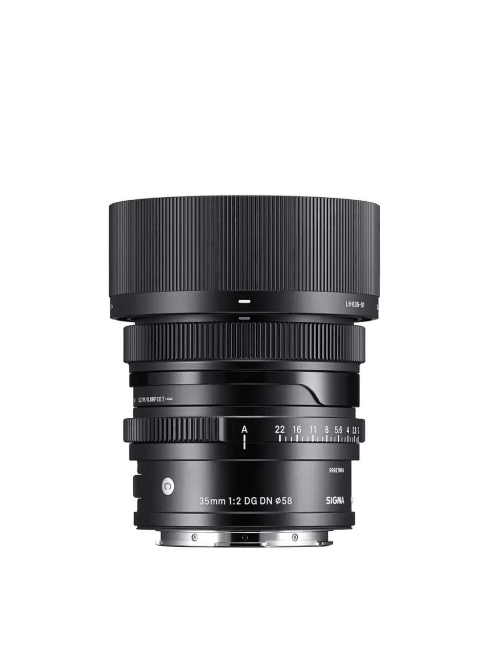 Sigma Contemporary 35mm F2 DG DN obiettivo L-Mount luminoso