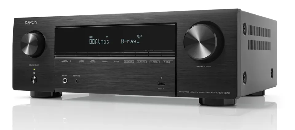 Denon AVR-X1800H DAB Sintoamplificatore 7.2 8K