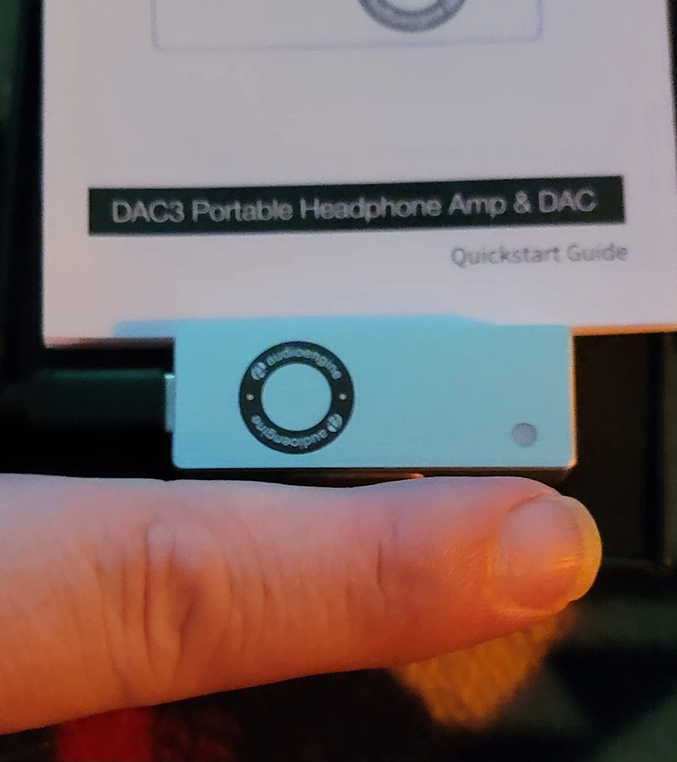 Audioengine DAC3 DAC portatile 32 bit USB-C