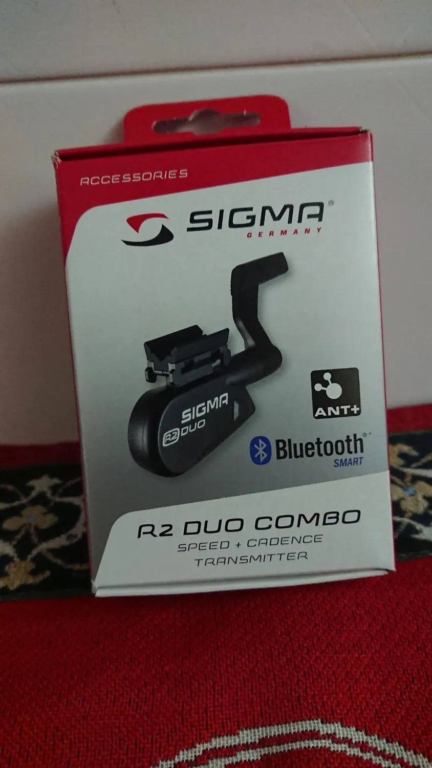 Sigma R2 Duo sensore velocità cadenza ANT+ Bluetooth