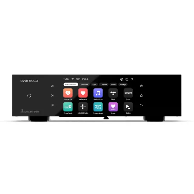 Eversolo T8 trasporto streamer puro Hi-Fi SSD 16TB