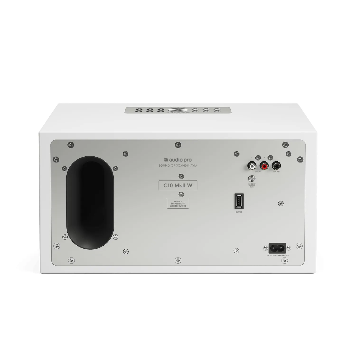 Audio Pro C10 MkII W speaker wifi bianco multiroom
