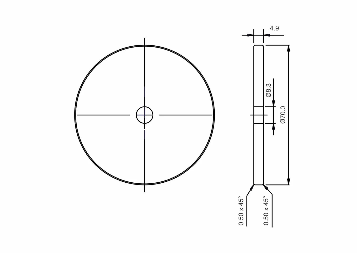 SB Acoustics DW50 accessorio altoparlanti kit montaggio