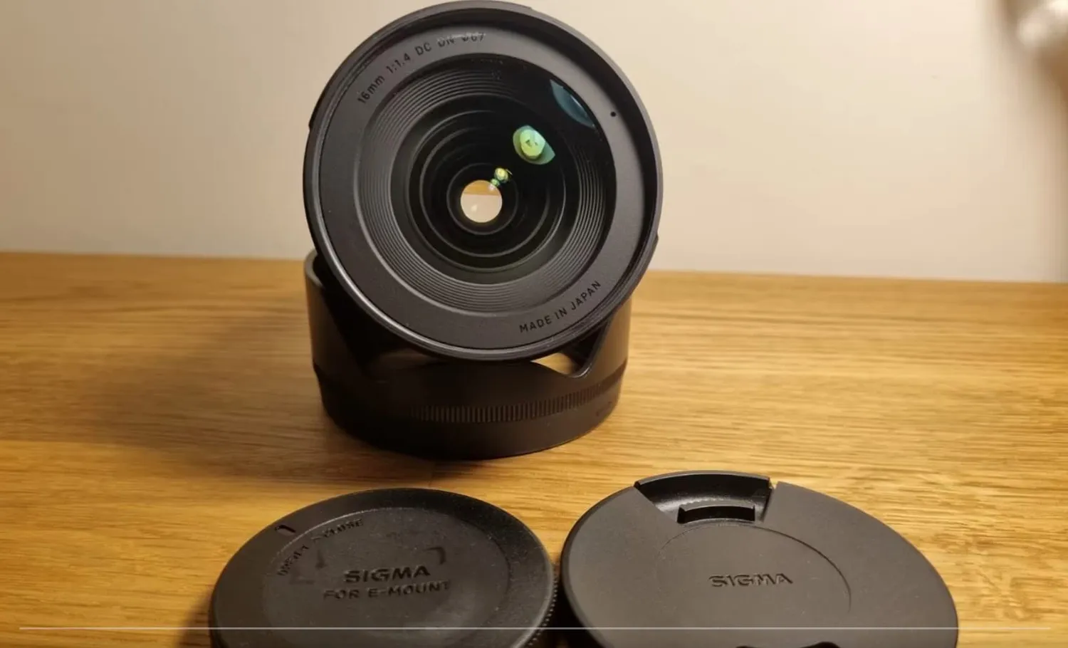 Sigma Contemporary 16mm F1.4 obiettivo Sony E grandangolare