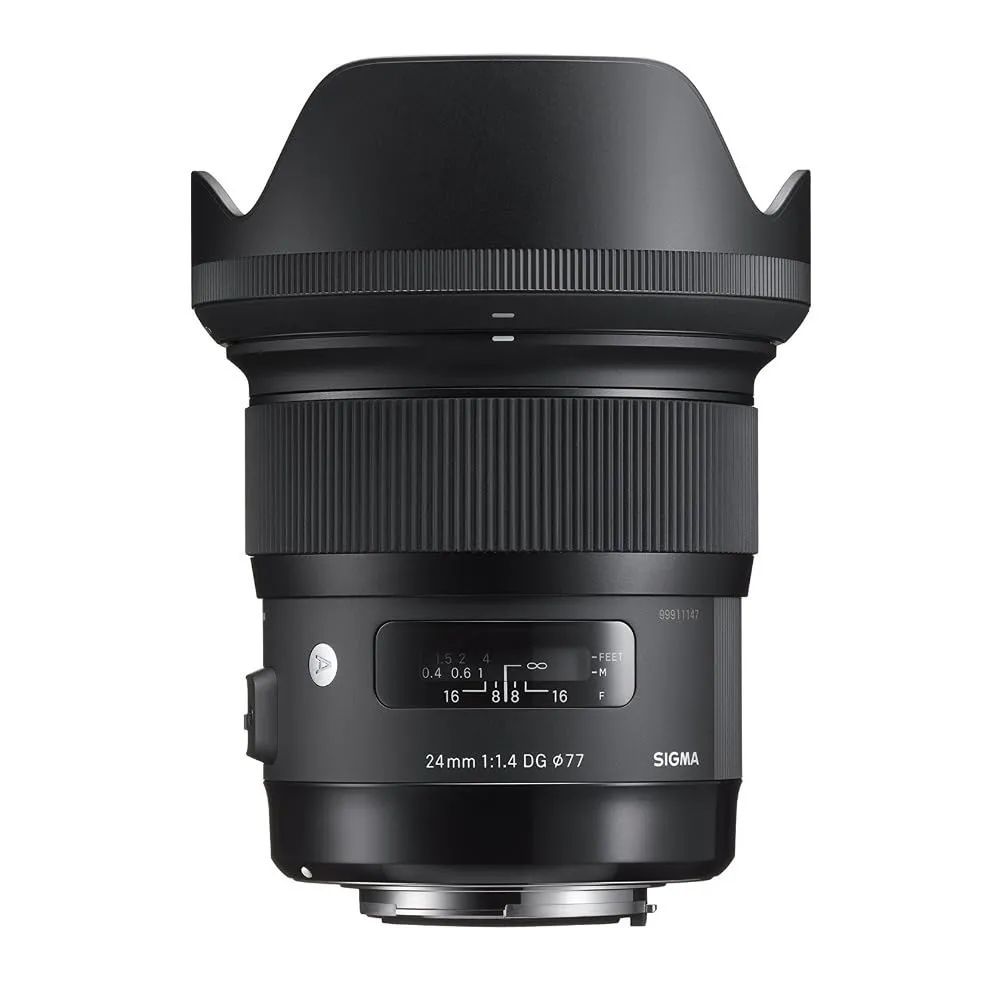 Sigma Art 24mm F/1.4 DG HSM obiettivo Nikon nero