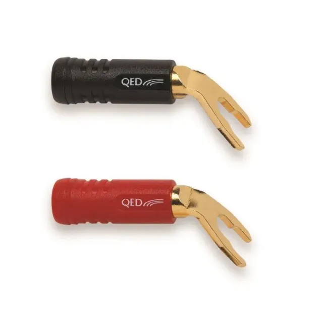 QED Airloc ABS Wide Spade forcelle 4pz oro