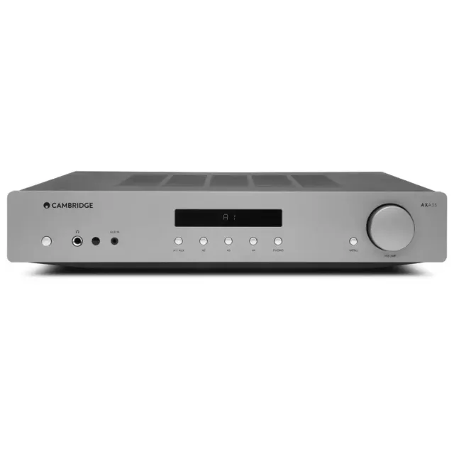 Cambridge AX-A35 amplificatore stereo nero phono MM 35W