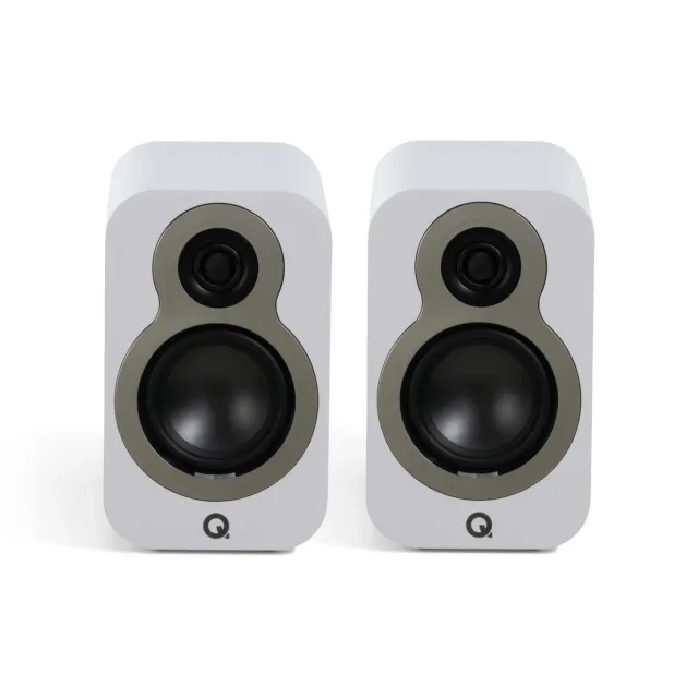 Q Acoustics 3010c diffusori da scaffale bianchi coppia