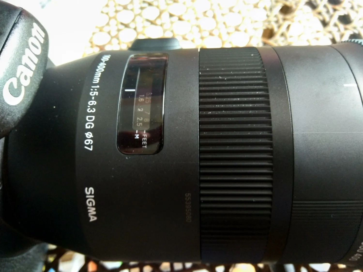 Sigma C 100-400mm F5-6.3 DG OS teleobiettivo Canon