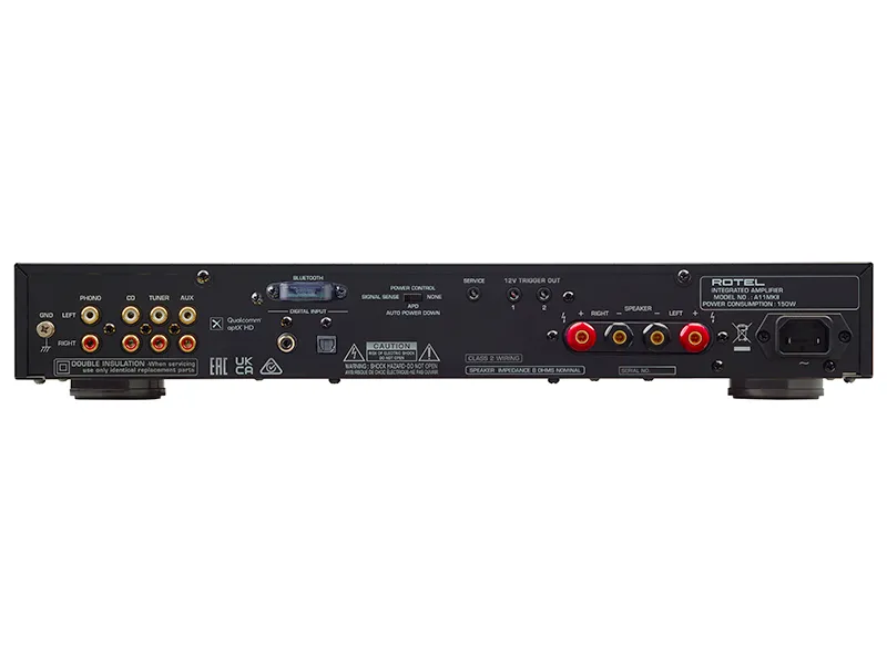 Rotel A11 MKII Amplificatore Integrato Nero 50W Bluetooth