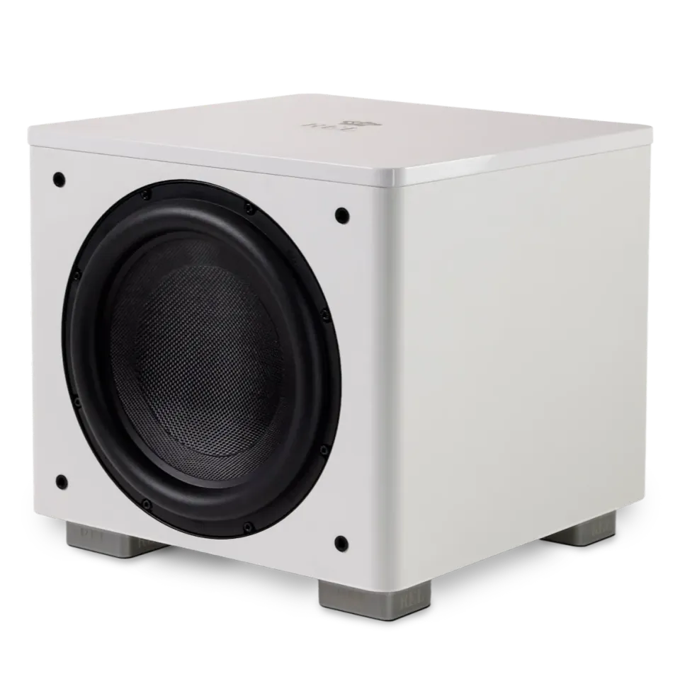 REL HT/1205 MKII subwoofer bianco singolo da pavimento