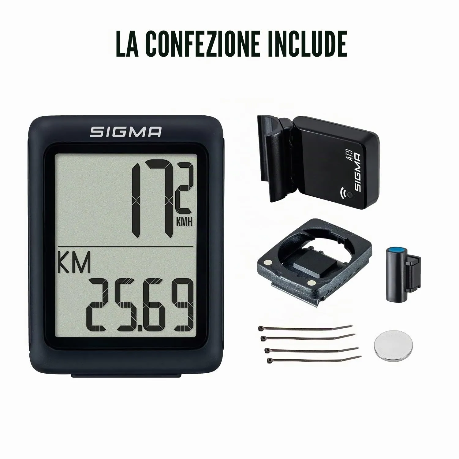Sigma Sport BC 5.0 WL ciclocomputer wireless 5 funzioni