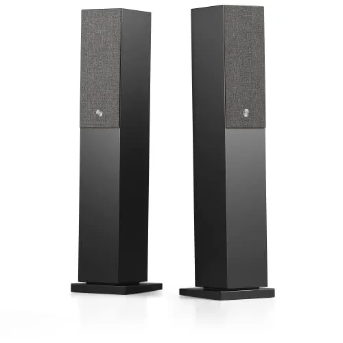 Audio Pro A Series A38 casse da pavimento nere coppia wireless