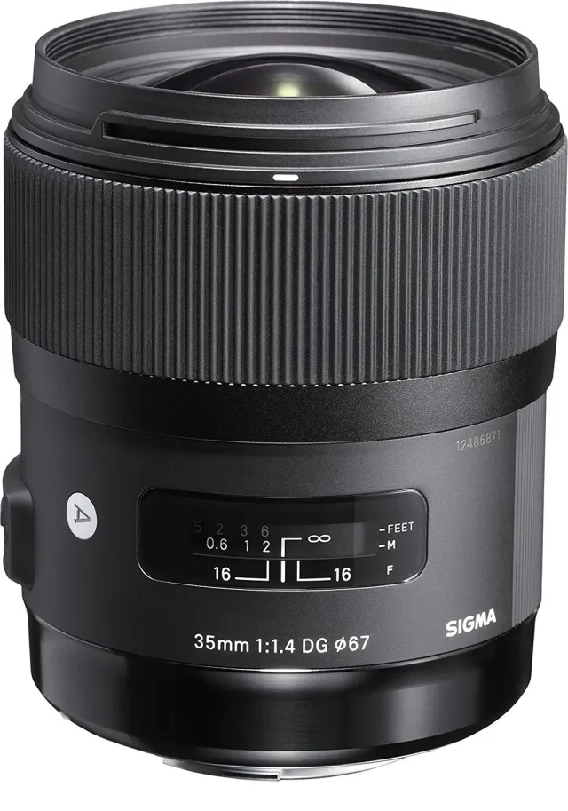 Sigma Art 35mm F1.4 DG HSM obiettivo attacco Nikon