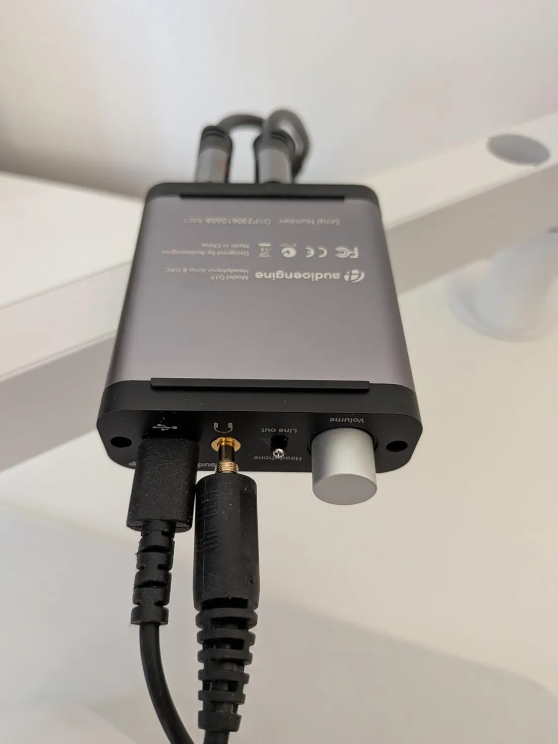Audioengine D1P DAC amplificatore cuffie portatile 32 bit
