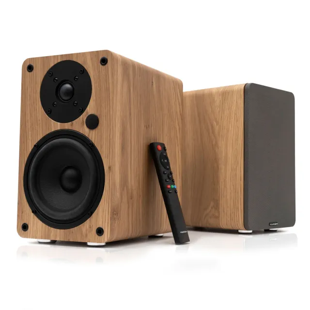 Vulkkano A5 ARC Diffusori Attivi Neri 100W