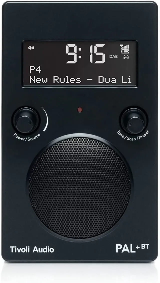 Tivoli Audio PAL+ BT radio bluetooth nera 12 ore