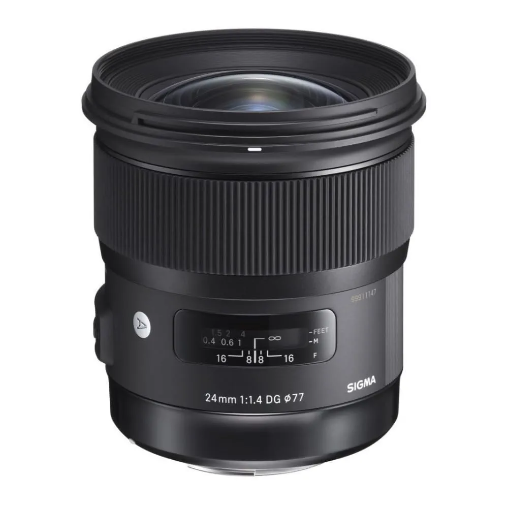 Sigma Art 24mm F/1.4 DG HSM obiettivo Nikon nero