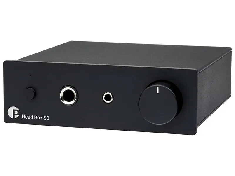 Pro-Ject Head Box S2 Amplificatore Cuffie Nero RCA