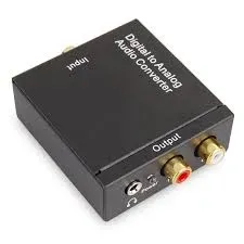 Thender DCT-3E Convertitore DAC Toslink Coassiale RCA
