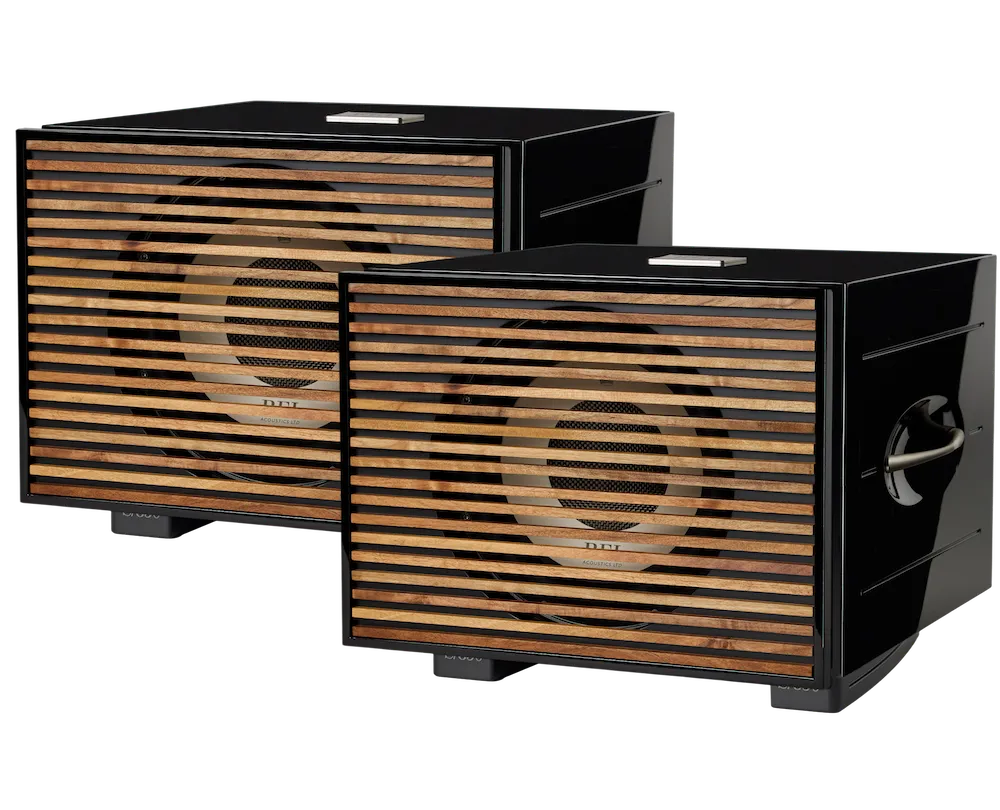 REL Acoustics griglia legno subwoofer Serie S Planar singola