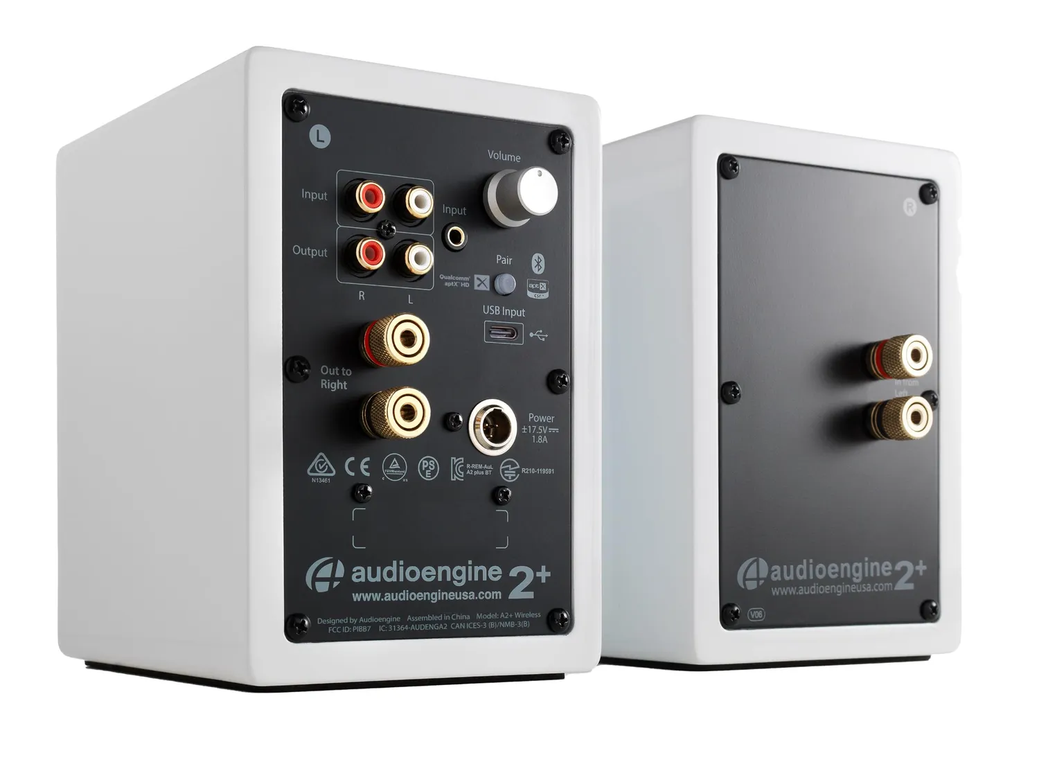 Audioengine A2+ Plus altoparlanti Bluetooth da tavolo