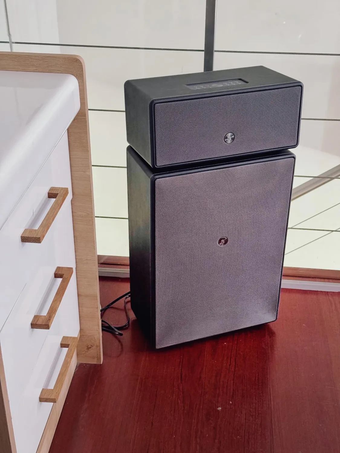Audio Pro Drumfire D-2 altoparlante WiFi bianco seta multiroom