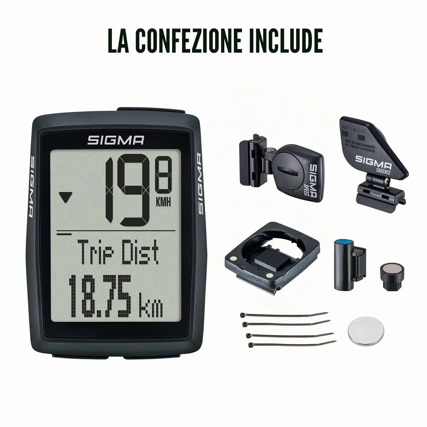Sigma Sport BC 14.0 WL ciclocomputer wireless con altimetro