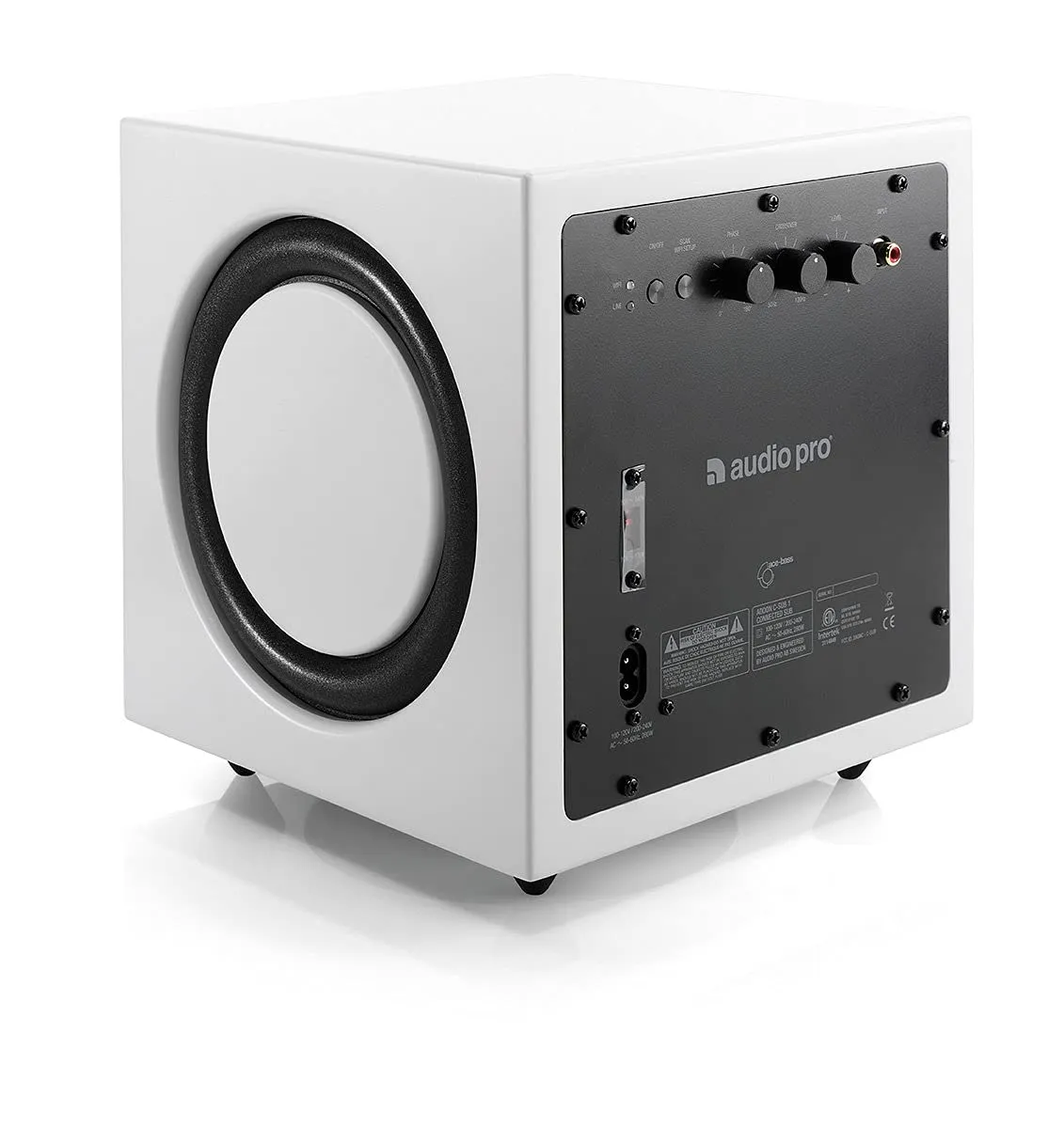 Audio Pro Addon C-Sub subwoofer attivo bianco wireless 150W