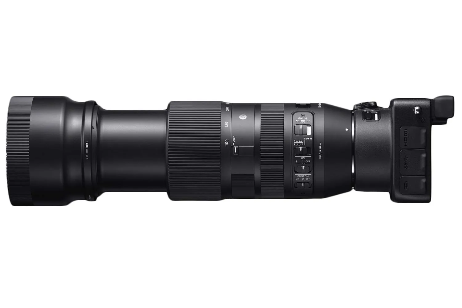 Sigma C 100-400mm F5-6.3 DG OS teleobiettivo Canon