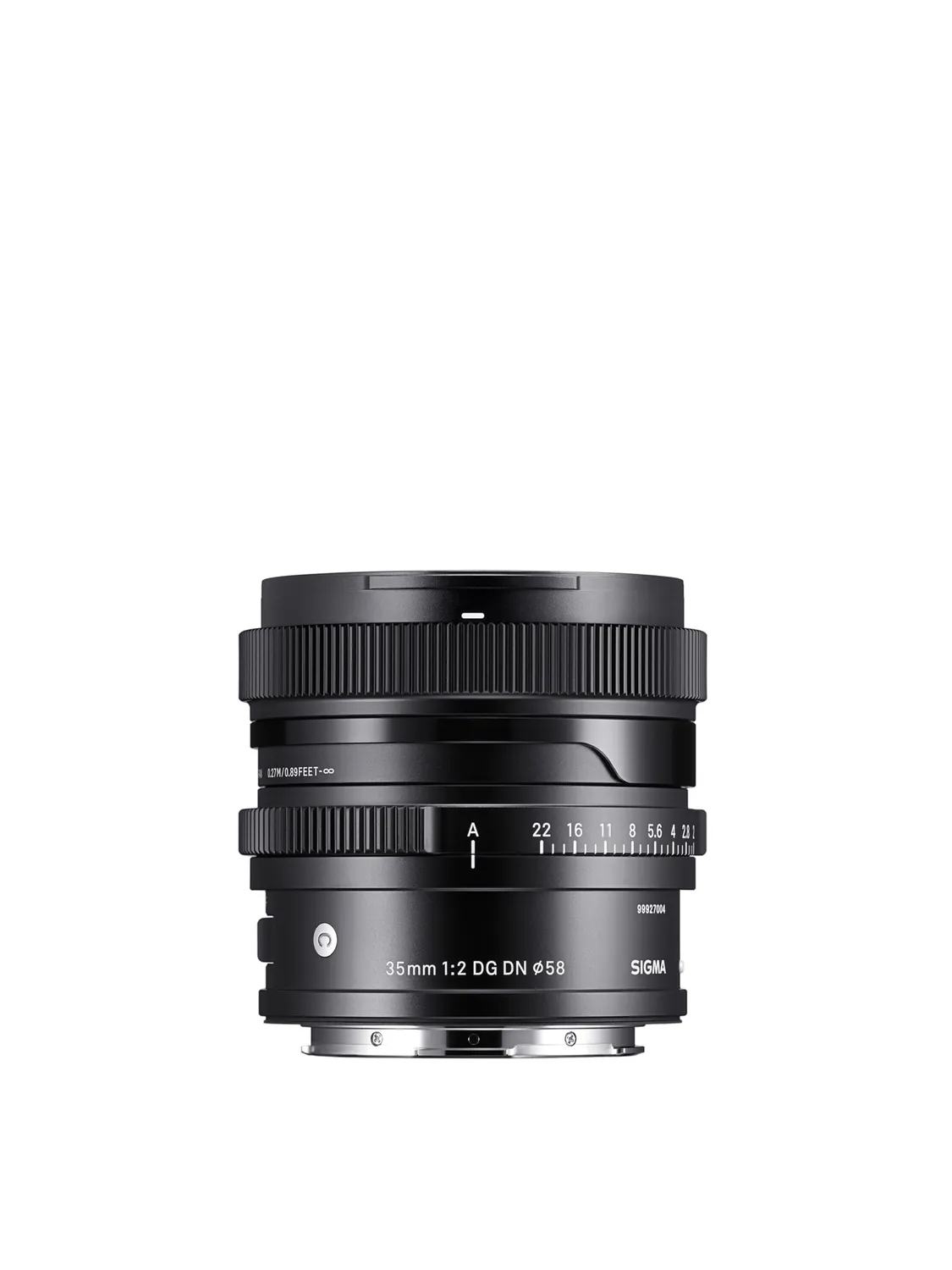 Sigma Contemporary 35mm F2 DG DN obiettivo L-Mount luminoso