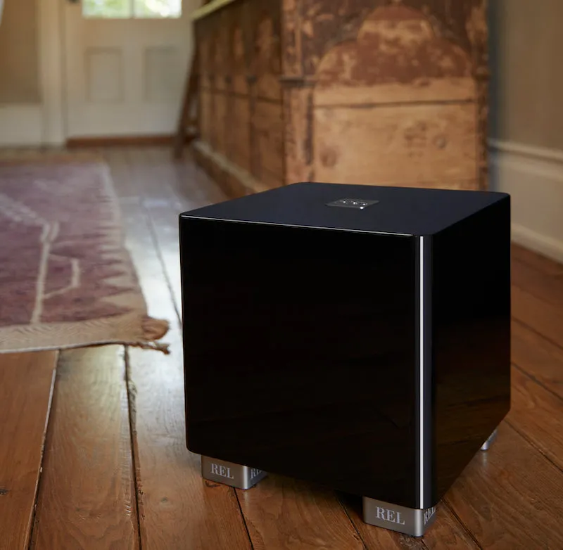 REL T/5x Serie T/x subwoofer nero singolo bassi profondi