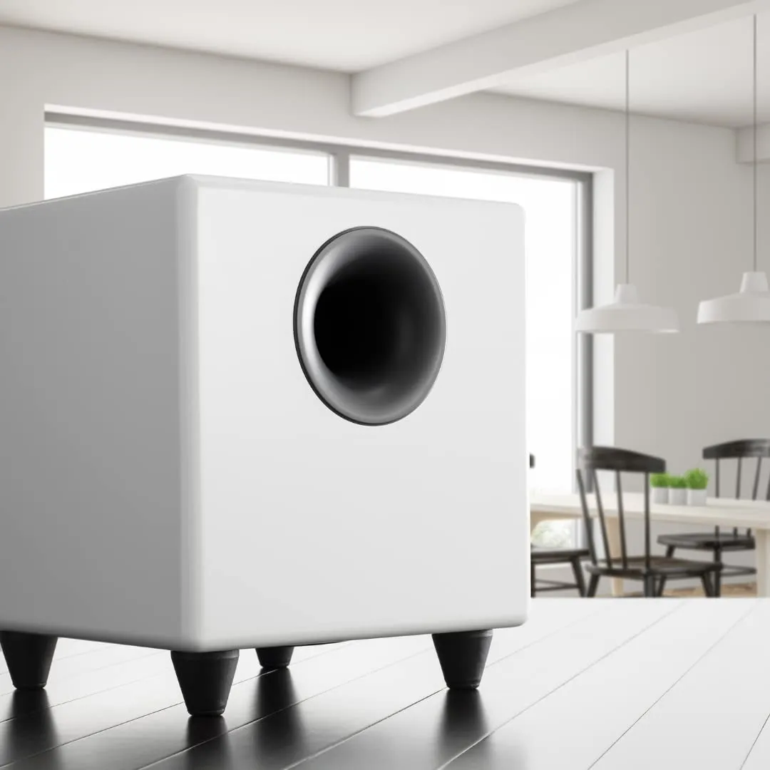 Audioengine S8 subwoofer attivo 8 pollici 250W bianco