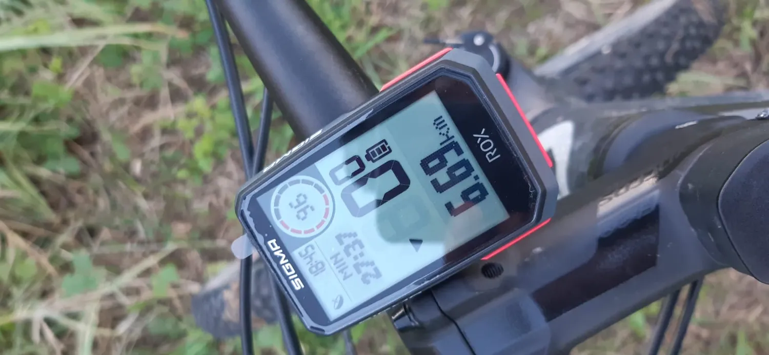 Sigma ROX 4.0 Black ciclocomputer GPS con altimetro