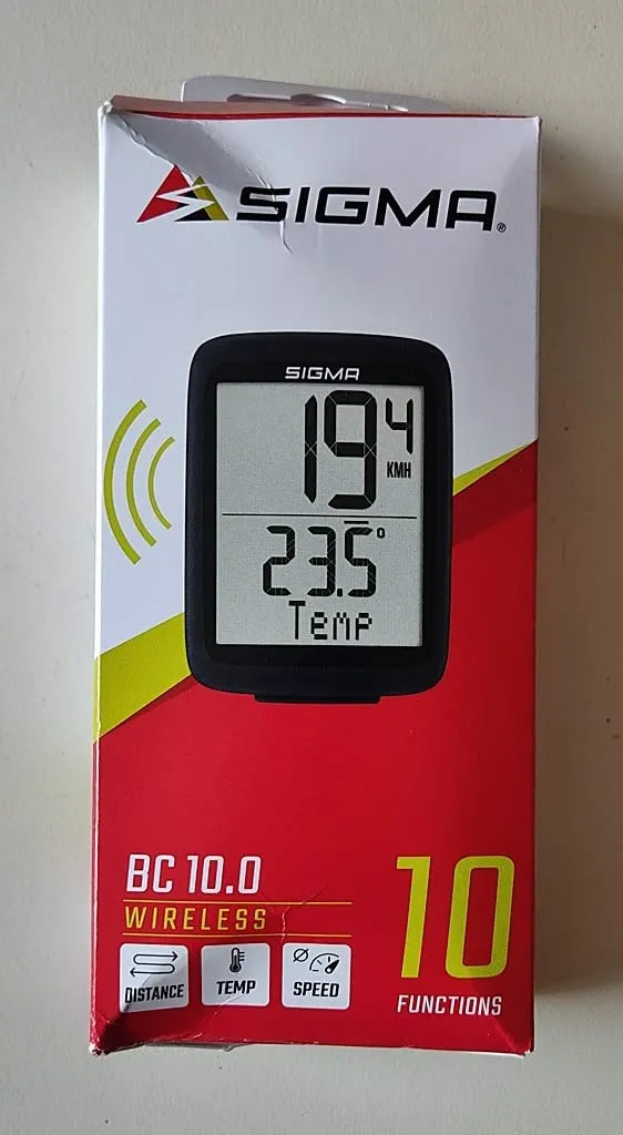 Sigma BC 10.0 WR ciclocomputer bici cablato